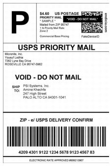 usps shipping label 228 templates